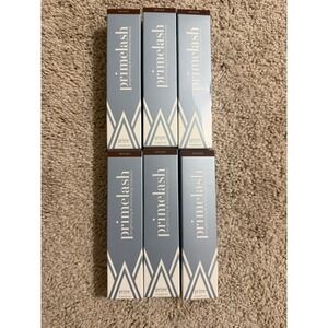 6 Pack Prime Prometics PrimeLash Lengthening Volumizing Mascara Brown 0.2oz New
